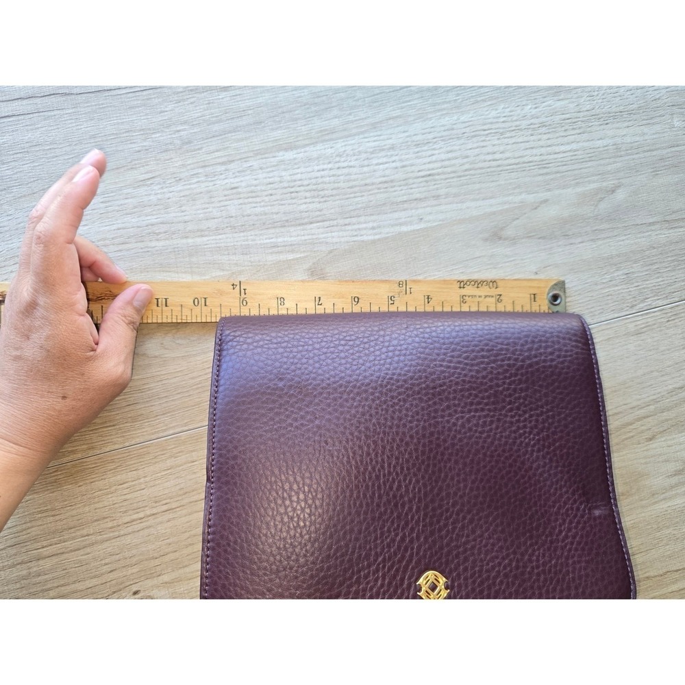 NWOT Dagne Dover Women Crossbody Bag Oxblood Leather Andra Organize quiet luxury - Picture 11 of 16